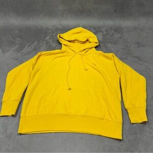 Levy’s Yellow Hooded Pullover Sweatshirt - Men kangaroo pocket women’s S hoodie